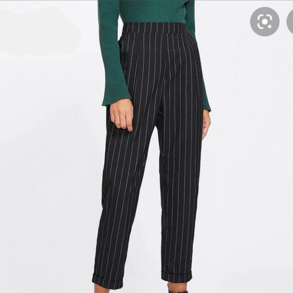 Pinstripe pants